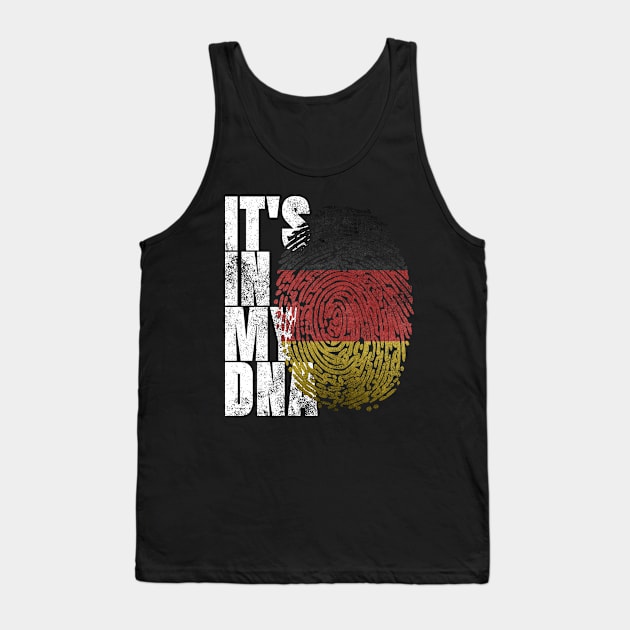 It's In My DNA German Shirt Oktoberfest Gifts Germany Flag Tank Top by Smoothbeats